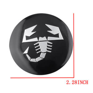 Rueda de coche, cubo de rueda, tapa central, emblemas, insignia, tapacubos, cubierta de llanta de rueda, escorpión, 56mm/68mm, Accesorios para automóviles - Product Image 4