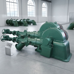 Générateur hydroélectrique Francis Pelton Turgo personnalisé pour centrale HLA-WJ-30(200) HLA-WJ-30(200) - Product Image 3