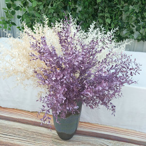 Fleurs artificielles Queyiyi, fleurs givrées, 105 cm, décorations de mariage, fleurs en plastique, couleur orange, rose, blanc, blush, champagne - Product Image 4