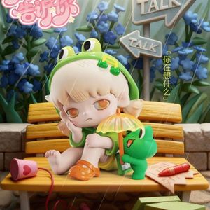 100% Originale MANCHAO YOUBU LINE FRIENDS Serie I Want to Tell You Blind Box Bambola Trendy Carina - Product Image 5