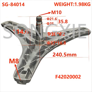 Trípode de aluminio para lavadora LG SG-84014, accesorio duradero para carga frontal - Product Image 4