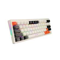 YH8705 Teclado portátil para juegos retroiluminado RGB Tamaño pequeño 60% Tipo C con cable/2,4 Ghz USB inalámbrico para jugadores Nuevo producto