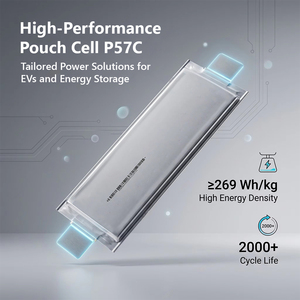 แบตเตอรี่ลิเธียมโพลิเมอร์แบบชาร์จได้ เกรด A Farasis Pouch Cell 3.7V 57ah Ncm สำหรับ DIY 12V 24V 36V 48V 72V สำหรับรถยนต์ไฟฟ้าและสกู๊ตเตอร์ - Product Image 4