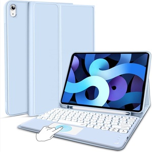 Nouvelle Housse Magnétique pour Tablette 2024 avec Emplacement pour Stylet, Clavier Bluetooth Sans Fil pour <span class=keywords><strong>Samsung</strong></span> <span class=keywords><strong>Tab</strong></span> A9 Plus S9 S8 S9fe <span class=keywords><strong>S6lite</strong></span> A8lte - Product Image 1