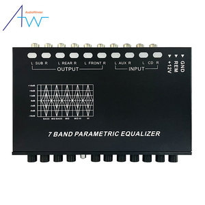 Auto Aansteker Bass Mp3 Speler Equalizer 7 Band Parametrische Equalizer Frequentie Band Auto <span class=keywords><strong>Audio</strong></span> Processors - Product Image 2