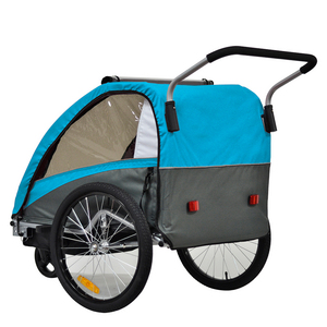 <span class=keywords><strong>Remorque</strong></span> et poussette pour vélo Veelar Sports Suspension 2 en <span class=keywords><strong>1</strong></span>, double siège pour tout-petits, enfants, porte-vélo pour enfants, jogger - Product Image 4
