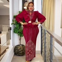 Robes Africaines de Luxe à Paillettes 2026 pour Femme – Tenues de Mariage Turques Élégantes et Luxueuses – Robe Africaine
