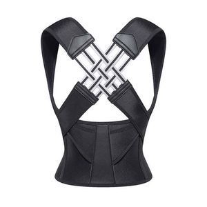 Corrector de Postura Ajustable y Transpirable, Soporte Lumbar y de Espalda, Cinturón Elástico para Enderezar el Cuerpo - Product Image 1