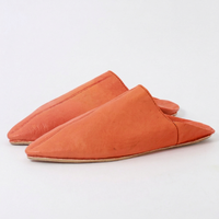 Babouches marocaines Babouches pointues pour hommes, chaussures antidérapantes en cuir faites à la main par notre artisan expert