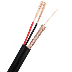 Cable Coaxial RG6 con Conductor Trenzado CCA para Monitoreo y Conexión de Energía, Resistencia a la Tensión de 1000 Libras - Product Image 2