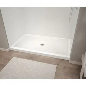 WiselinkBest SellingSolid Surface Floor Shower Tray Resin ADA Shower Pan