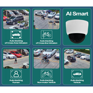 וידאו Sorveglianza לesterno עם זום פנימה והחוצה עבור ספורט תעשיית חירום אזעקה חיצוני בית IP PTZ תנועה UNV מצלמה - Product Image 4