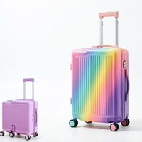 Lichtgewicht rolkoffer mini hardcase handbagage met wielen