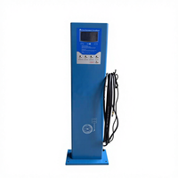 Seapeng Advanced Metal Vertical Tire Inflator Digital Pressure Gauge Automatic Shut Quick-Connect Hose AC Tire Inflation