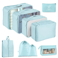 Vente chaude Bagages Ensemble Valise Emballage Stockage Cas Portable Emballage pour Voyage Accessoires Sac Organisateur
