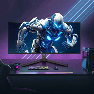 Moniteur 5K 5120*<span class=keywords><strong>2160P</strong></span> 40 pouces ultra large PBP PIP écran d'ordinateur LED 2500R incurvé 75hz <span class=keywords><strong>120hz</strong></span> IPS 1ms LCD moniteur de jeu PC - Product Image 1
