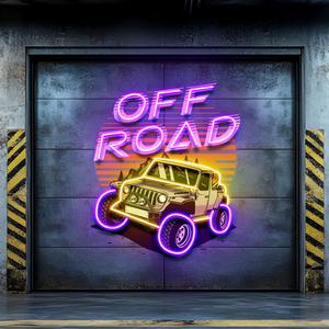 Car Shop Studio Decoración <span class=keywords><strong>Led</strong></span> Montado en la pared Letrero de neón Diseño de luz <span class=keywords><strong>Led</strong></span> Lighting up Sign Store Business logo Design Decoration - Product Image 2