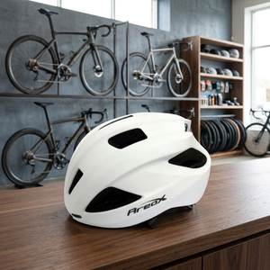 Casque de vélo de route blanc/gris foncé - Product Image 3