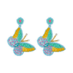 <span class=keywords><strong>Orecchini</strong></span> Natalizi <span class=keywords><strong>con</strong></span> Perline 2025, <span class=keywords><strong>Orecchini</strong></span> Pendenti Fatti a Mano all'Uncinetto <span class=keywords><strong>con</strong></span> Design di Babbo Natale per Regali Festivi da Donna - Product Image 5