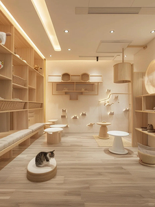 เฟอร์นิเจอร์ร้านเสริมสวยสุนัขสุดหรู พร้อมการออกแบบตกแต่งภายใน บริการออกแบบร้านขายสัตว์เลี้ยงมืออาชีพ ตั้งแต่การออกแบบจนถึงการผลิต - Product Image 3