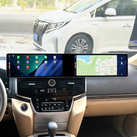 Écran LCD double 12,3 pouces ZWNAV pour Toyota Land Cruiser 2016-2022, mise à niveau Android 13, Carplay, autoradio, GPS, navigation, WIFI