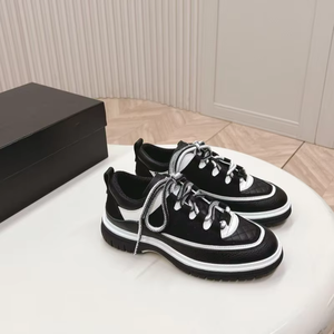 2026 New Top Quality Famous Fashionable Fashion Designer Luxury <b>Shoes</b> White and Black Popular Causal Trendy <b>Shoes</b> Sneakers - Product Image 3
