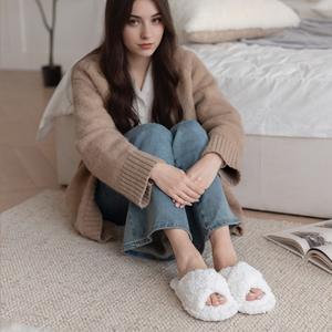 Pantuflas Ligeras Antideslizantes para <span class=keywords><strong>Mujer</strong></span>/Hombre, Suela Suave de Felpa, Cómodas, Transpirables, Punta Abierta, para Uso en Interiores y Exteriores, Casa y Hogar - Product Image 2