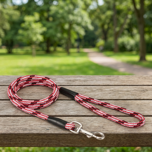 Wholesale Quality Durable Classic Solid Round <b>Dog</b> Rope Leash Reflective Nylon Material Pet Walking Lead - Product Image 3