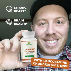 Капсулы с куркумином и экстрактом босвеллии серраты (OEM/ODM), органическая куркума, имбирь и черный перец. Поддержка суставов - Product Image 3