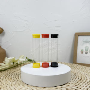 YJ Transparent PS Plastique 16*100mm 10ml-50ml pour Tube avec Logo Personnalisable - Product Image 2