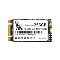 SSD Eksternal M.2 NGFF SATA Ukuran 2242 Kapasitas 64GB-512GB Kecepatan Baca/Tulis Baru 501-600MB/S & 401-500MB/S untuk Upgrade Laptop