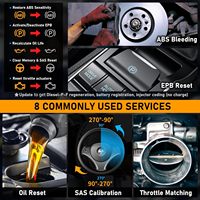 Lector de código SC860, Herramientas para vehículos, ABS, sangrado EPB, aceite SAS TPS, reinicio, escáner de coche, diagnóstico para todos los coches, actualización gratuita