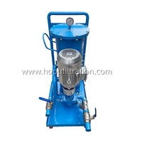 Nuevo Sistema de Filtración de Aceite Hidráulico en Línea con Contador de Partículas, Trifásico, Flujo de 25 L/min, Presión de 0.4 Mpa