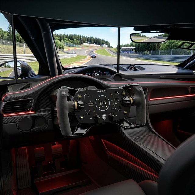 Co Branded Simulated Steering Wheel