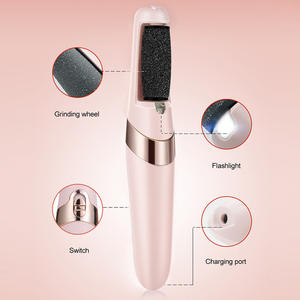 電子フットカルスリムーバーマシンRemovedorUSB充電式フットデッドスキン除去電気フットグラインダー - Product Image 1