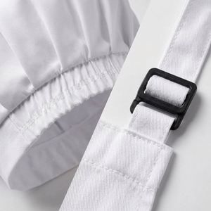 Juego de 3 Delantales de Chef para Niños con Cintura Ajustable, 2 Bolsillos, Poliéster, Lavable a Máquina, Blanco, para Cocinar, Hornear y Manualidades - Product Image 4