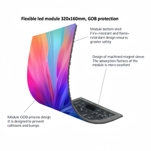 Đa năng LED DJ Booth Màn hình hiển thị HDR10 ánh sáng mặt trời có thể đọc được không thấm nước-độ phân giải cao dễ dàng thiết lập cho thương mại cho thấy thủ quỹ - Product Image 3