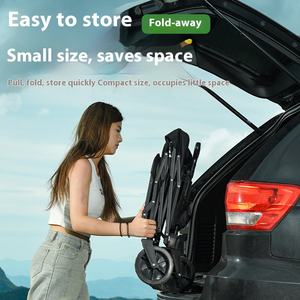 Vente en gros de chariots de plage portables et réglables avec <span class=keywords><strong>table</strong></span> pour pique-nique et camping - Product Image 5