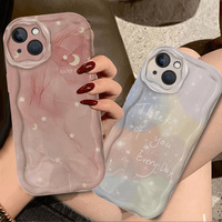 Étui de téléphone portable en TPU avec poignée, antichoc, design de dessin animé pour hommes et femmes