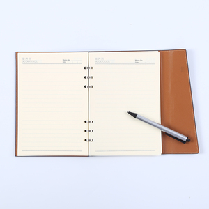 Sổ Tay Nhật Ký Lập Kế Hoạch Theo Yêu Cầu Sổ Tay Da 2022 Có Logo Cao Su Sổ Tay Tùy Chỉnh Màu Đen Không Tối Thiểu - Product Image 5