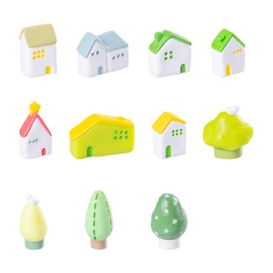 Miniature de maison de <span class=keywords><strong>conte</strong></span> de fées en résine, artisanat fait main pour scène de diorama moussé, décoration intérieure - Product Image 1