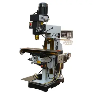 Máquina de perfuração e fresagem vertical e horizontal pequena máquina de perfuração e fresagem ZX7550CW