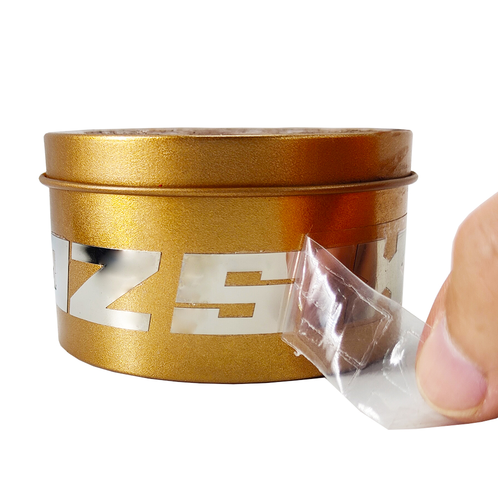 Custom Logo Transfer Label, 3D Metal UV Sticker, Factory Nickel, Personalized Logo, Self Adhesive, golden Silver