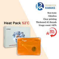 Compresse Chaude/Froide Instantanée Réutilisable à Activation par Clic, en Gel Doux et Confortable, Format de Poche Pratique pour Soulagement de la Douleur et Relaxation