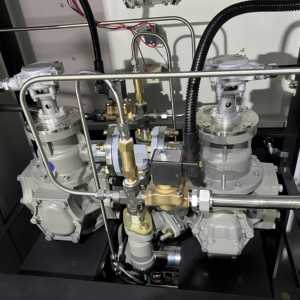 Hipech vòi phun kép LPG Dispenser với đồng hồ đo lưu lượng không khí tách solenoid van an toàn Van hiển thị kỹ thuật số cho trạm xăng - Product Image 5