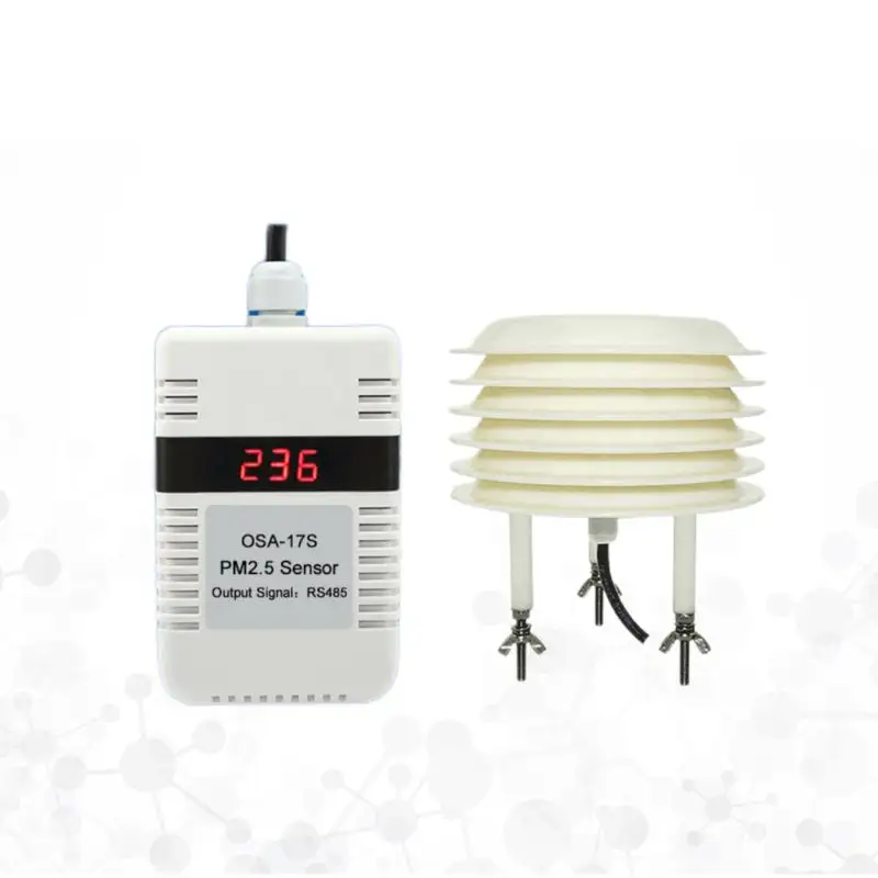 산업용 CDW-21A 실외 4-20ma Rs485 Pm2.5 환경 모니터링을 위한 시험기 레이저 먼지 센서