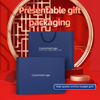 Venta caliente Premium Personalizable Corporate Gift Set Auriculares Cable Power Bank Cargador rápido USB Ideal para promociones de negocios