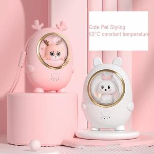 Calentador de Manos Recargable 2 en 1, Mini Lámpara Nocturna USB, Diseño Lindo, Portátil, Tendencia 2024 - Product Image 5