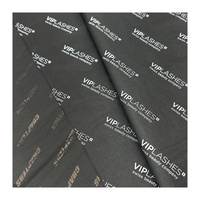 Papier de soie noir métallisé, papier d'emballage pour vêtements avec logo personnalisé imprimé, papier d'emballage motif vache