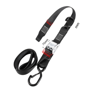 Correa de sujeción de poliéster con revestimiento de goma S de 1.5 pulgadas y 1200 kg con certificación GS para baúl de motocicleta, de la fábrica de Xiangle en Vietnam - Product Image 3